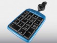 Teclado Numérico con Cable Retráctil